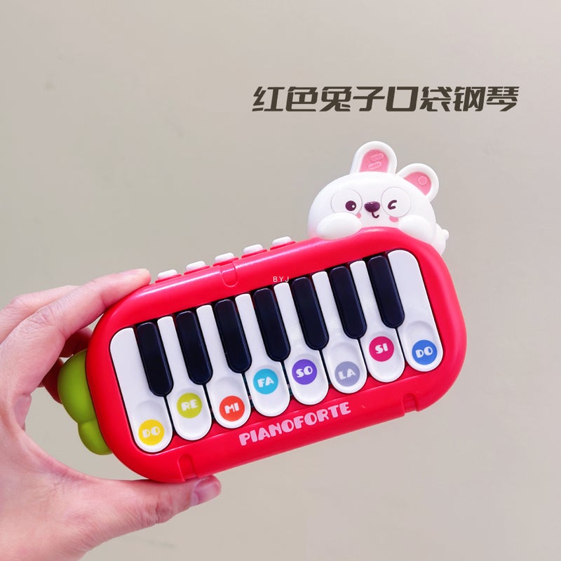 Children'S Multifunctional Pocket Piano Pet Music Electronic Piano Baby Educational Early Education Beginner Toys - Image 1